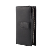 Women’s RFID Genuine Soft Leather Wallet Zipper Clutch Card Purse