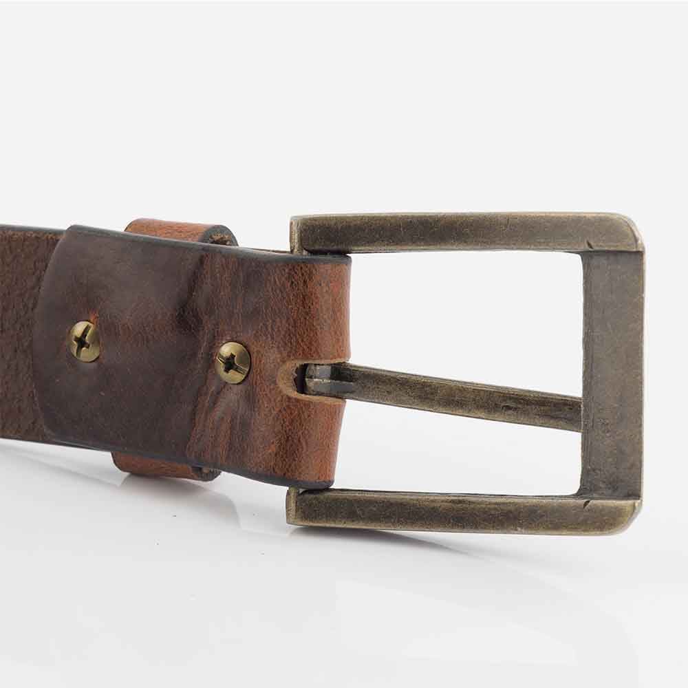 Men's Genuine Premium Full Grain Buffalo Leather Belt