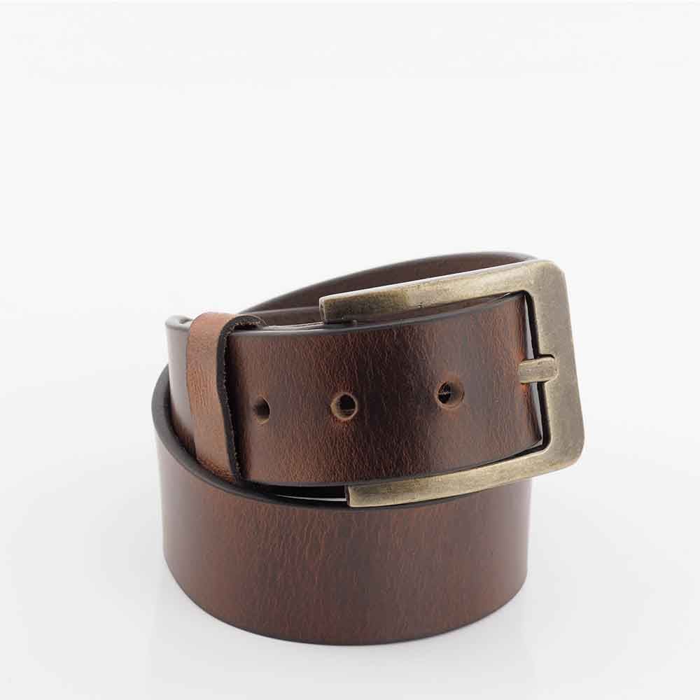 Men's Genuine Premium Full Grain Buffalo Leather Belt