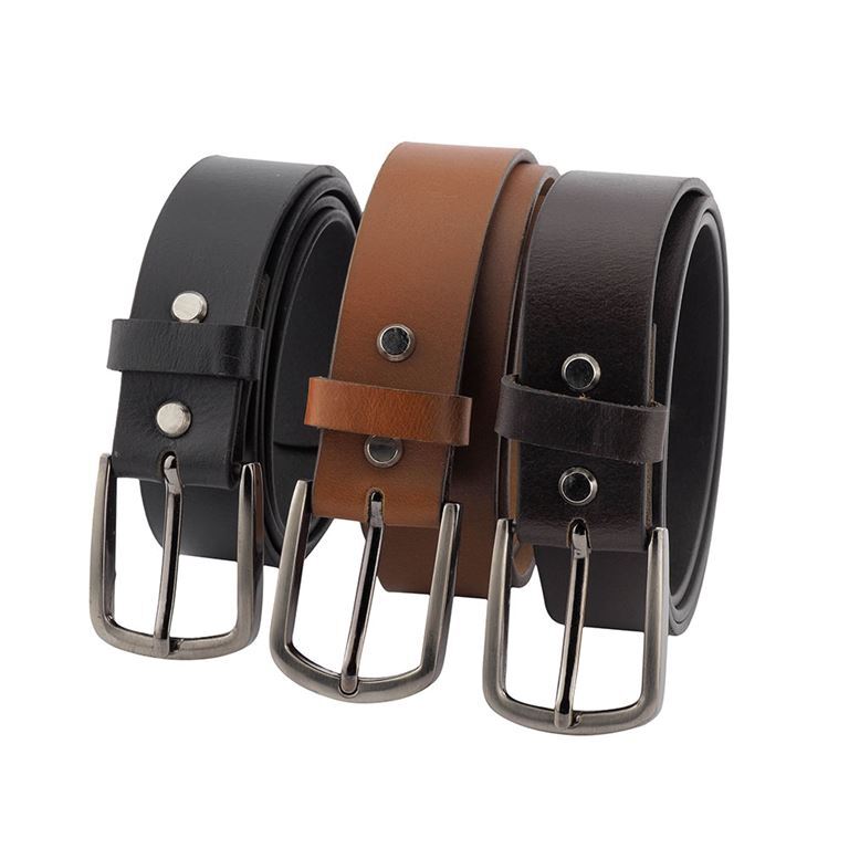 Men’s Genuine Premium Full Grain Buffalo Leather Belt 35mm