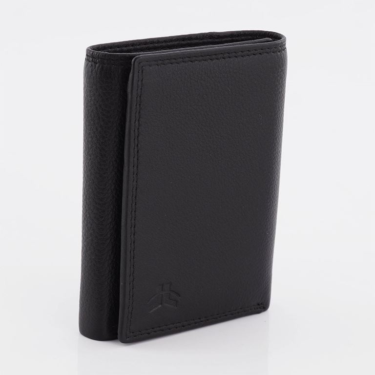 Glenrowan - Genuine Leather Men's Tri-Fold Button Closure